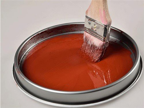 Punainen rautaoksidipigmenttijauhe